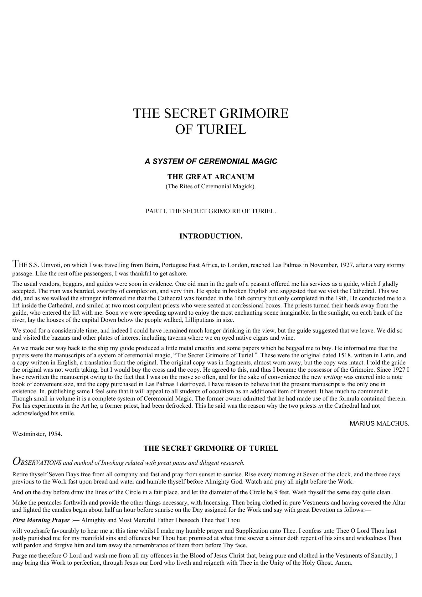 The Secret Grimoire of Turiel cover