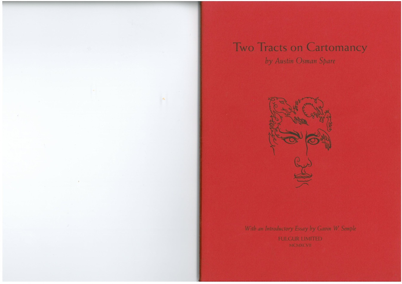Two Tracts on Cartomancy - A.O.Spare cover