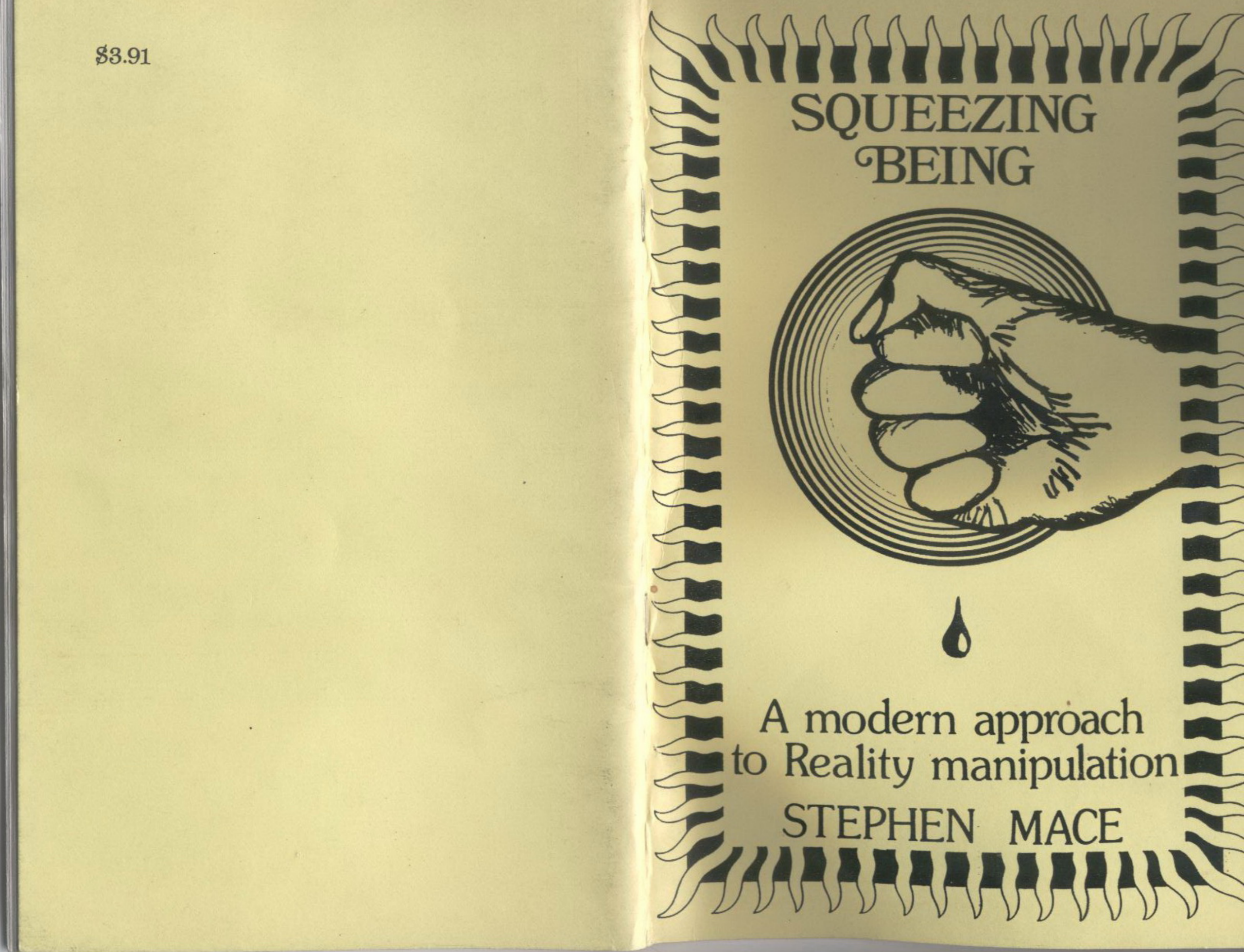 Stephen Mace - Squeezing being - a modern approach to Reality manipulation cover