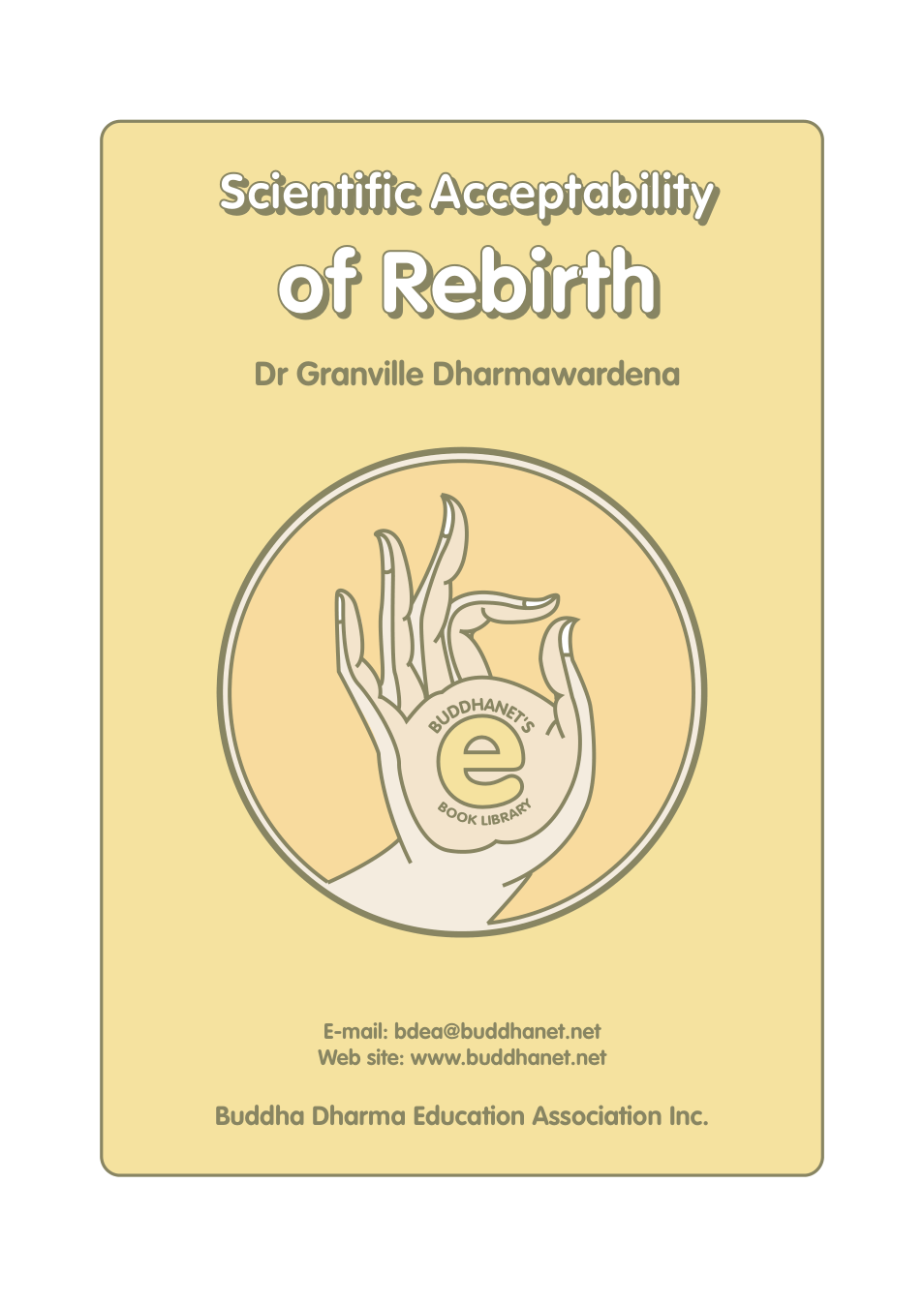 Scientific Acceptability Of Rebirth cover