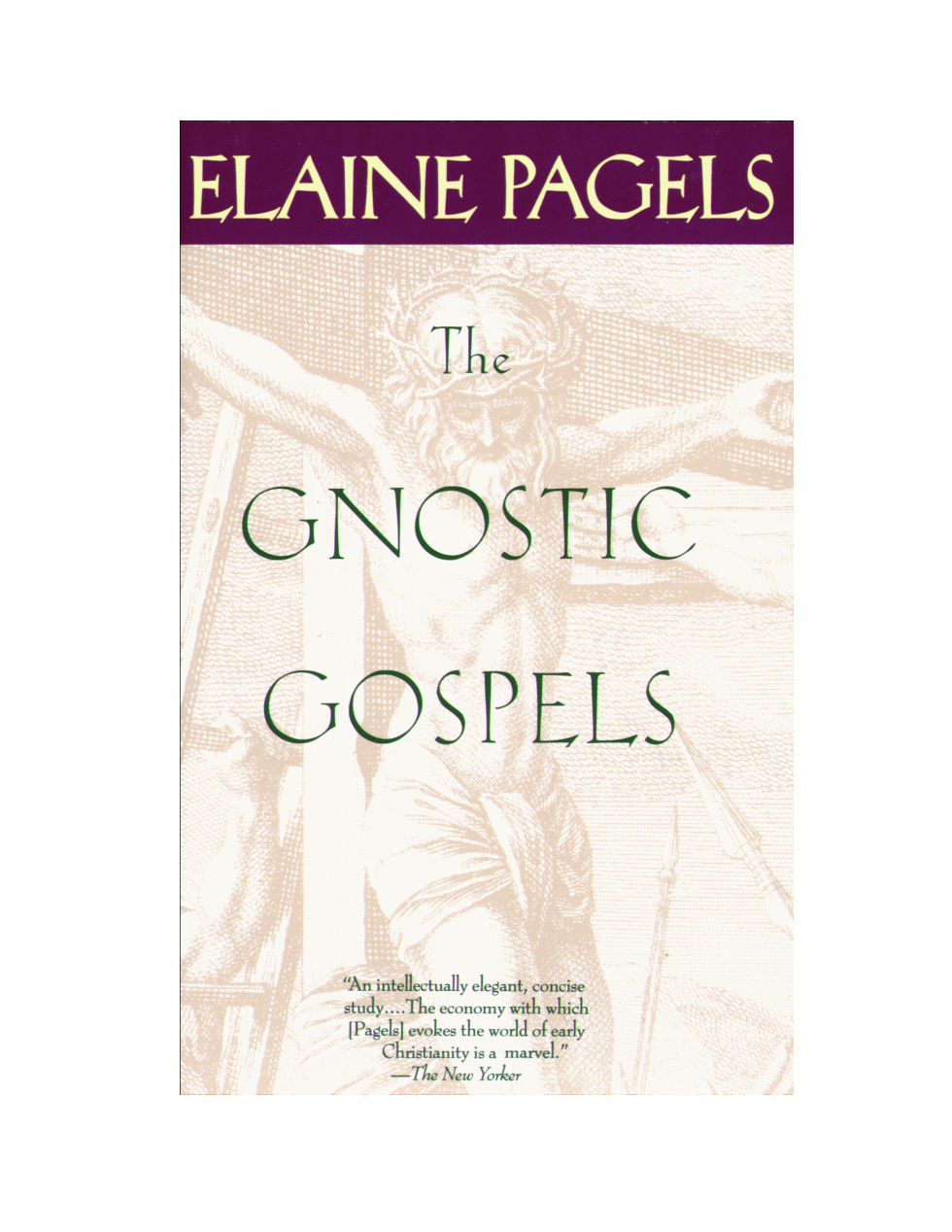 Gnostic Gospels - Elaine Pagels cover