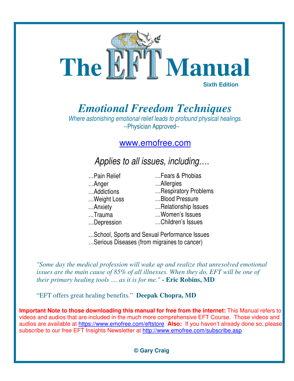 EFT Manual cover