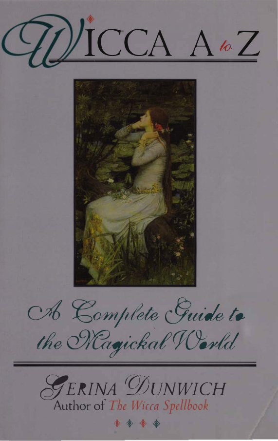 Gerina Dunwich Wicca A to Z cover