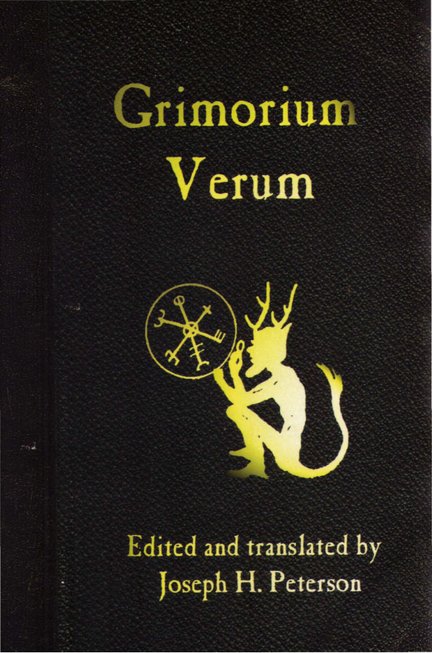 Joseph Peterson - Grimorium Verum cover