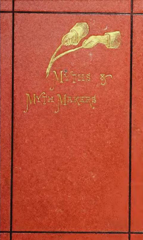 Myths & Myth Makers - J Fiske (1877) cover