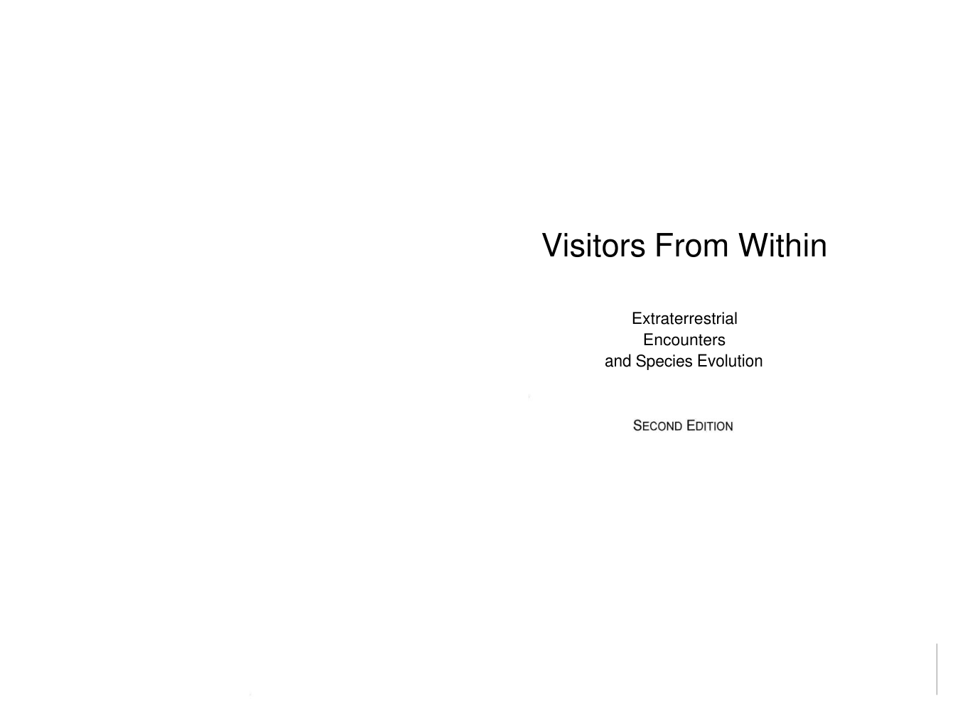 Visitors From Within cover