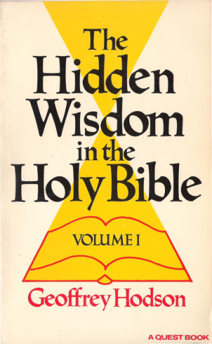 Hodson - The Hidden Wisdom in the Holy Bible Volume 1.ocr cover