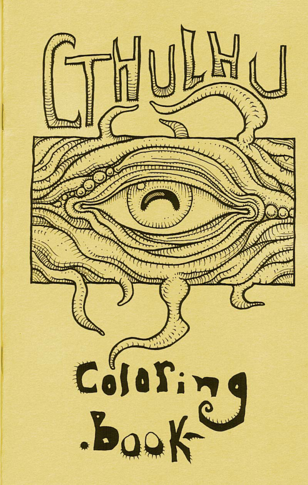 Cthulhu Colouring Book cover