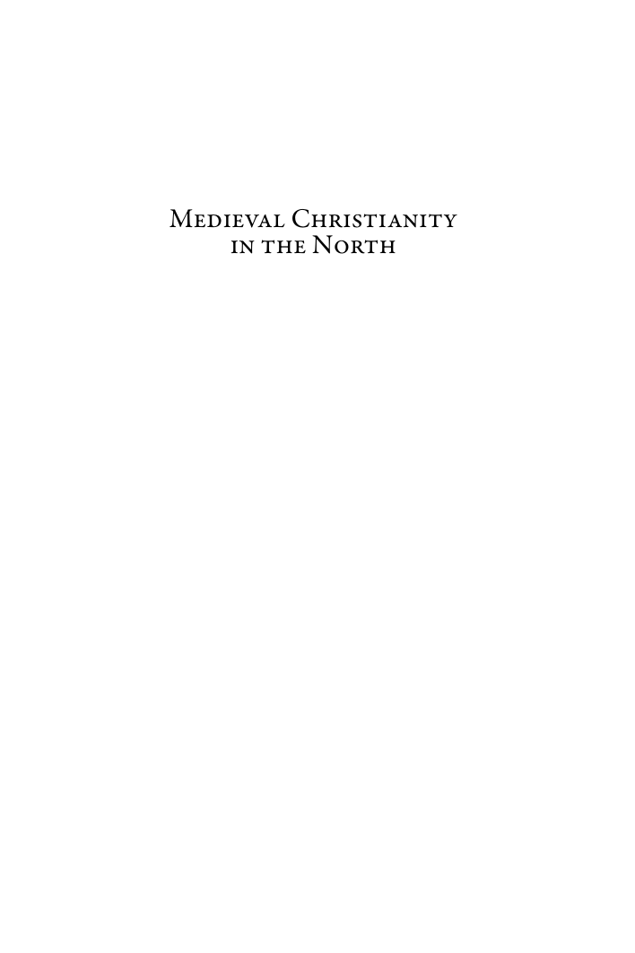 Kirsi Salonen - Medieval Christianity in the North New Studies cover