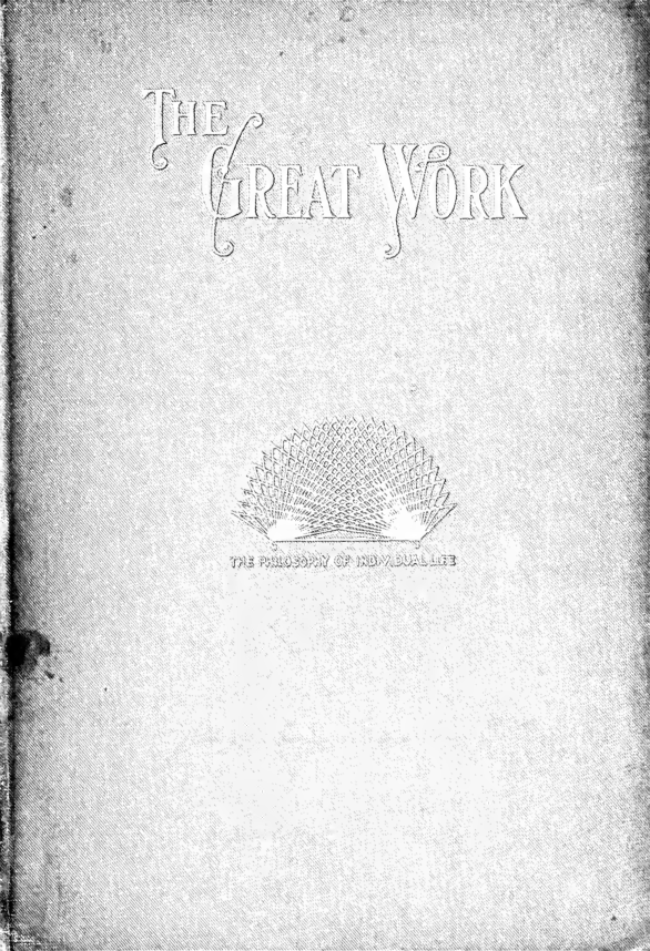 Harmonic Series - Volume 3 - The Great Work - Early Edition cover