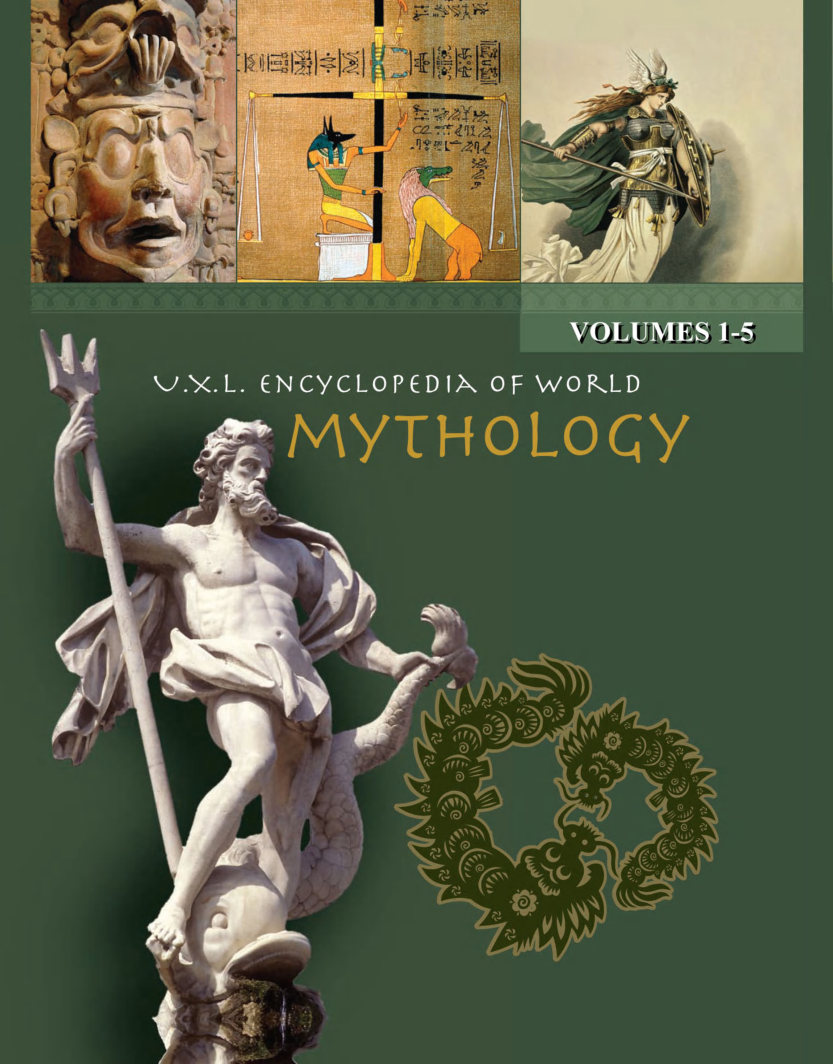 UXL Encyclopedia of World Mythology - 1st Edition (5 Volume Set) (2008) cover