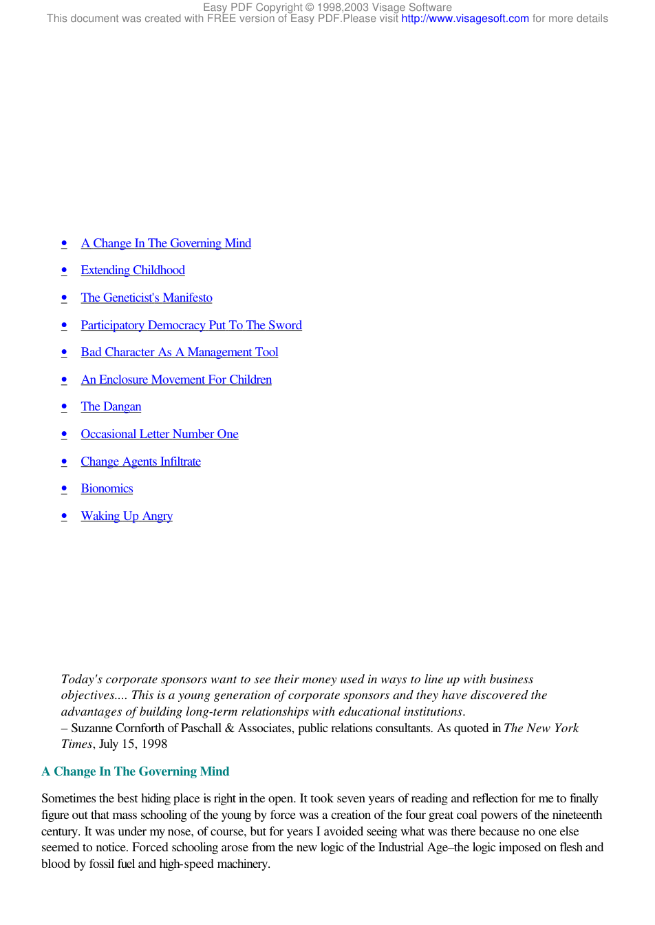 Underground History of American Education - 02 - Vol 2 cover