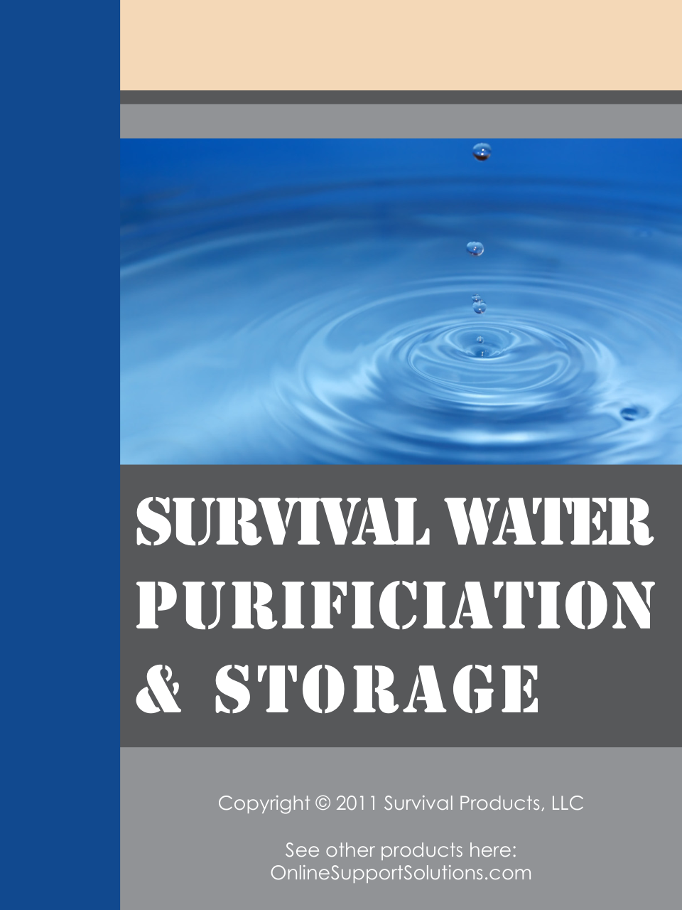 Survival Water Purification And Storage cover