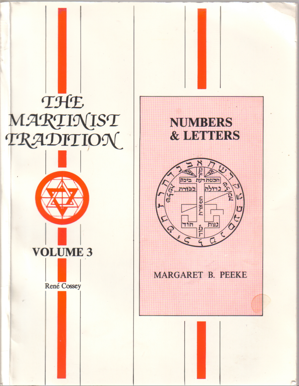 Martinist Tradition-vol 3 cover