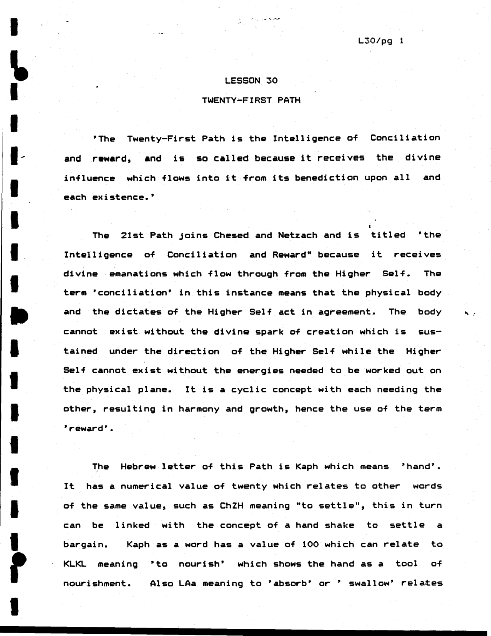 GDcorrespondencecourselessons030 cover
