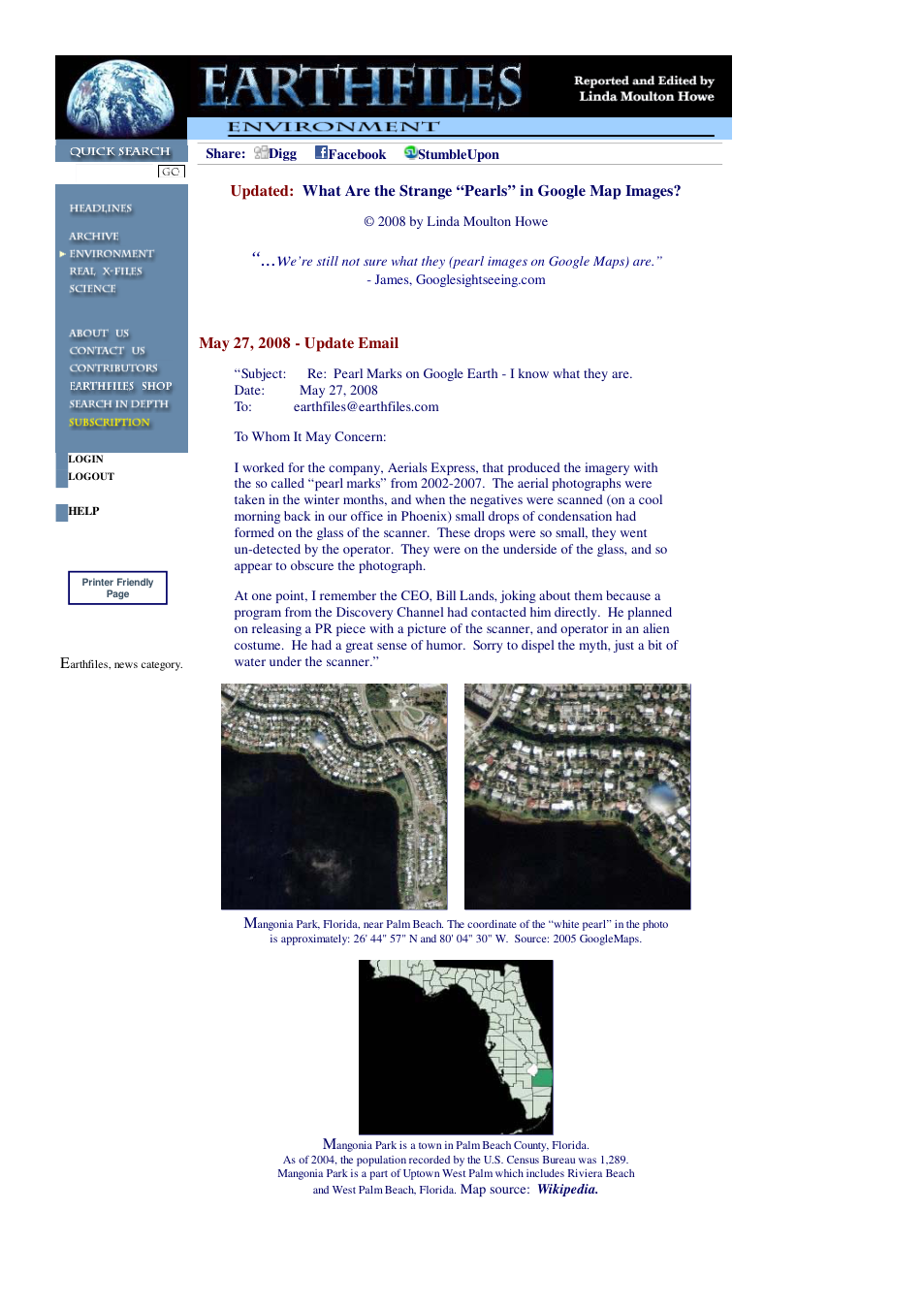 05 06 2008 What Are the Strange Pearls in Google Map Images cover