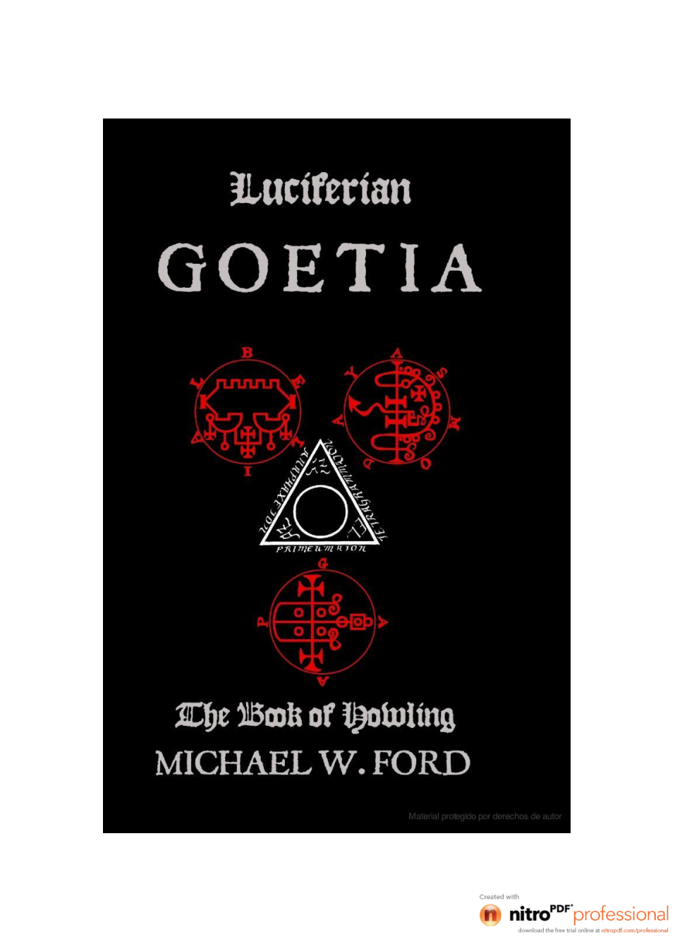 Michael W. Ford - Luciferian Goetia cover