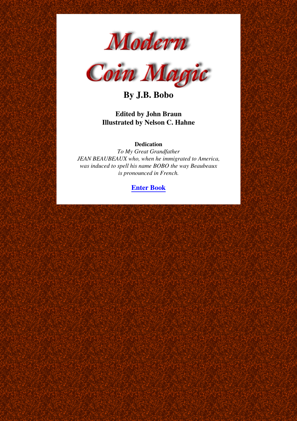 Magic Secrets - Modern Coin Magic cover