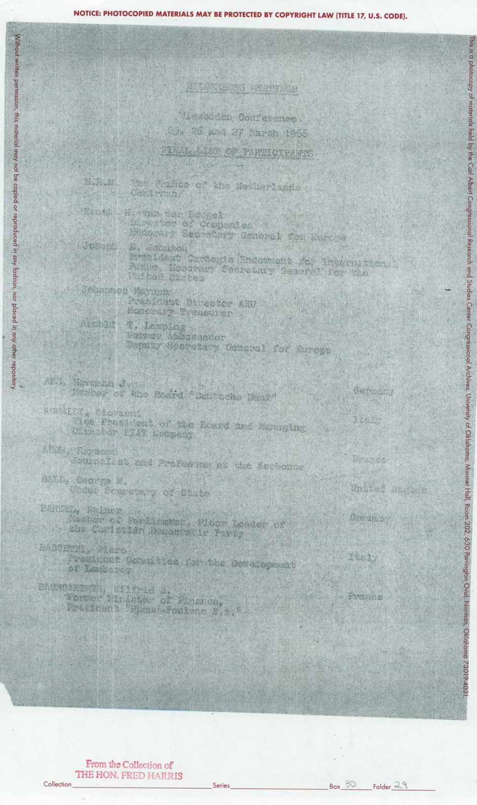 MISC-Bilderberg1965-1967 cover