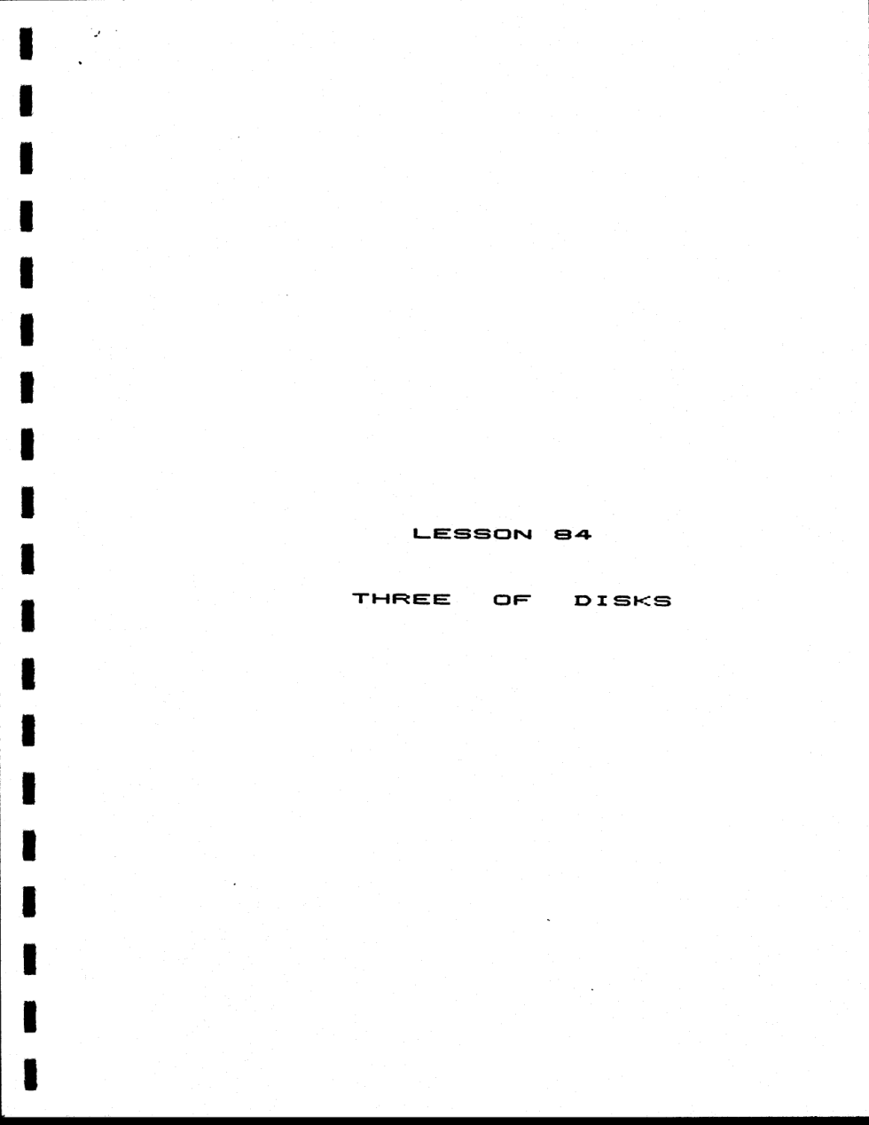 GDcorrespondencecourselessons084 cover
