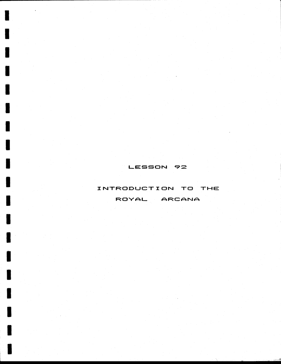 GDcorrespondencecourselessons092 cover