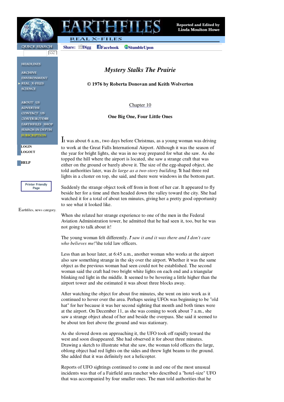 10 26 2002 Chapter 10 - Mystery Stalks the Prairie cover