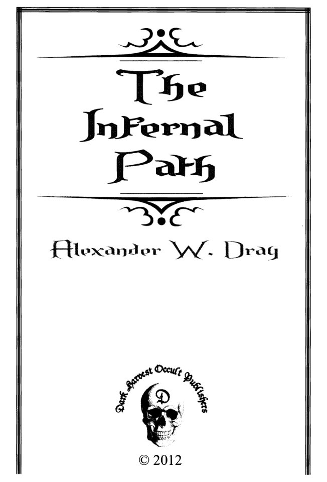 A.W. Dray - Infernal Path cover