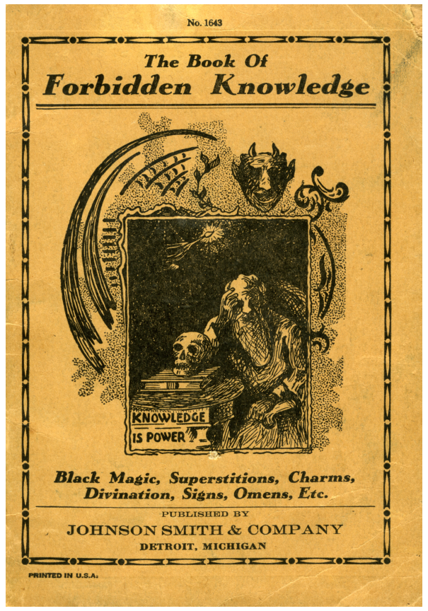 The Book of Forbidden Knowledge cover
