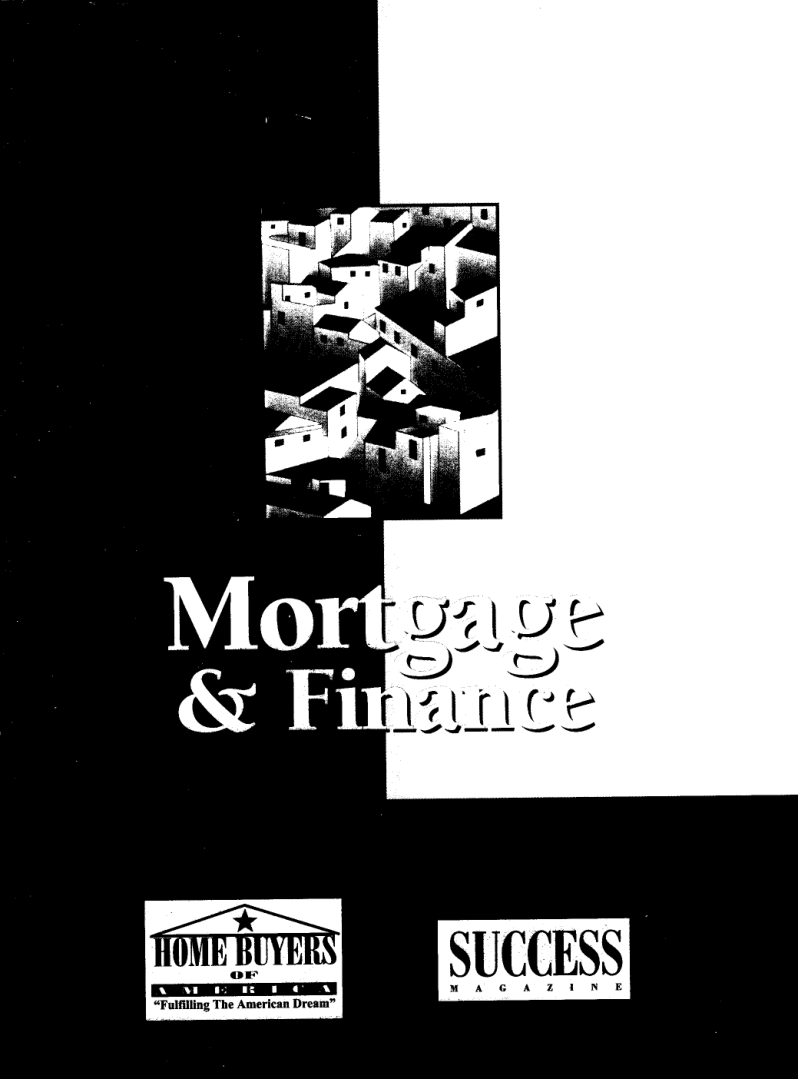 Real Estate - Mortgage & Finance cover