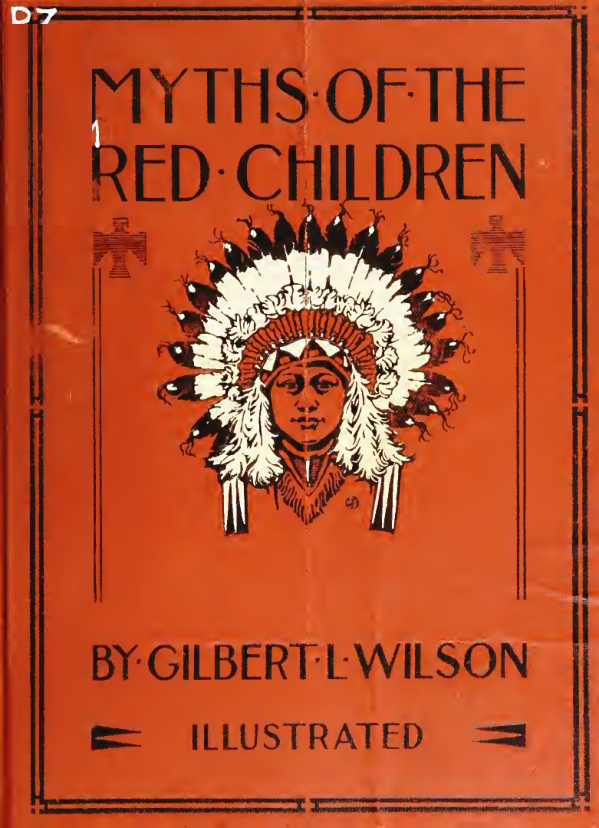Myths of the Red Children - G L Wilson (1907) cover