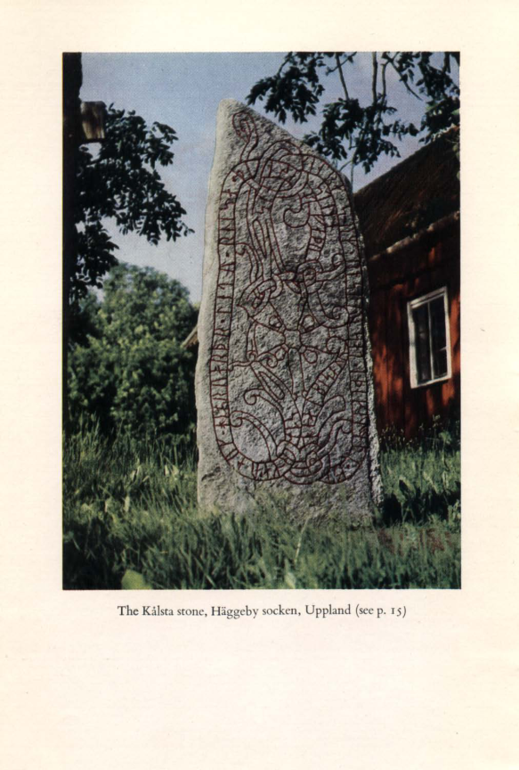 Sven B. F. Jansson - Swedish Vikings in England, the evidence of the rune stones cover