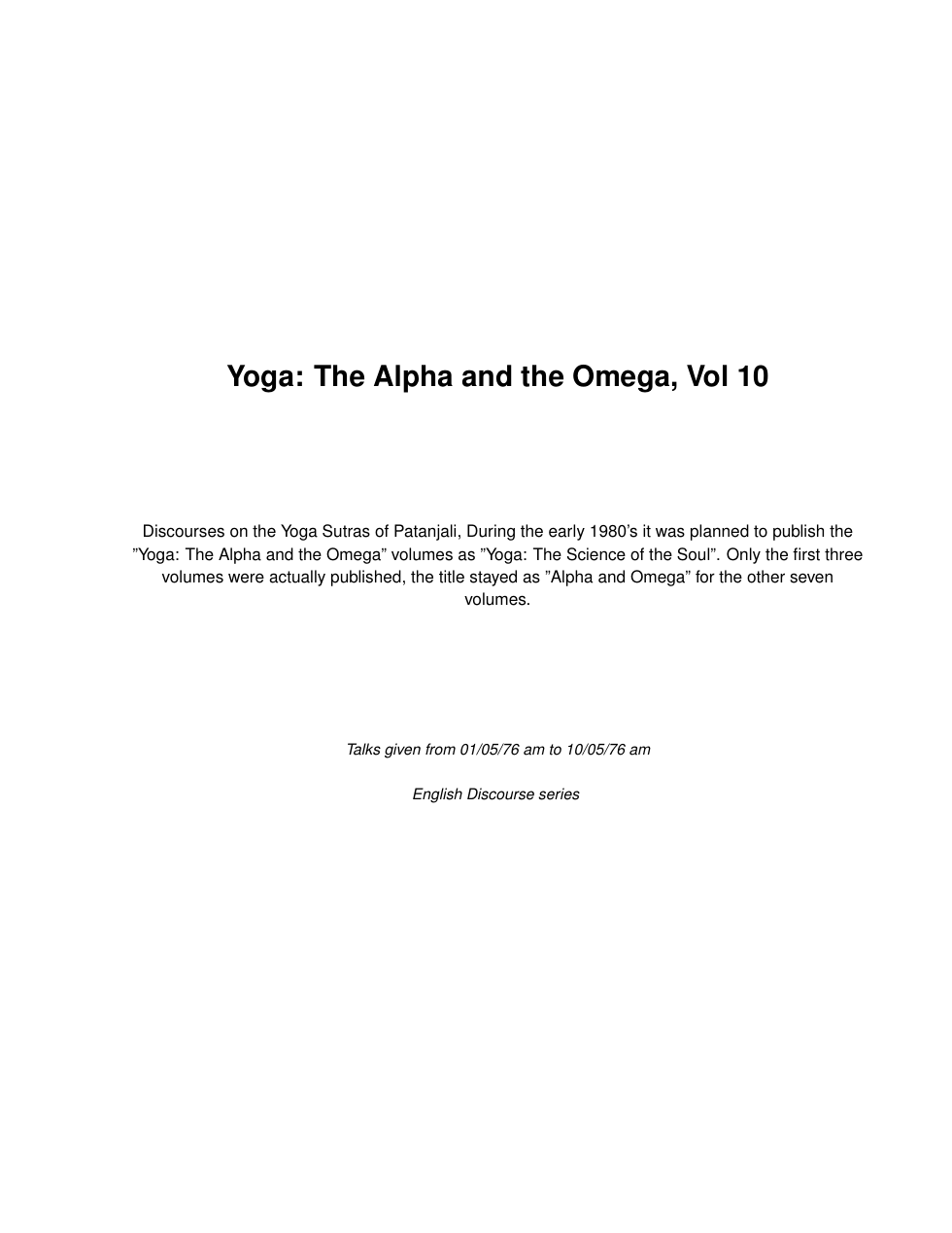 Yoga10 cover