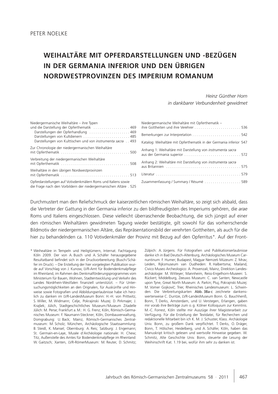 Weihealtäre RGZM cover