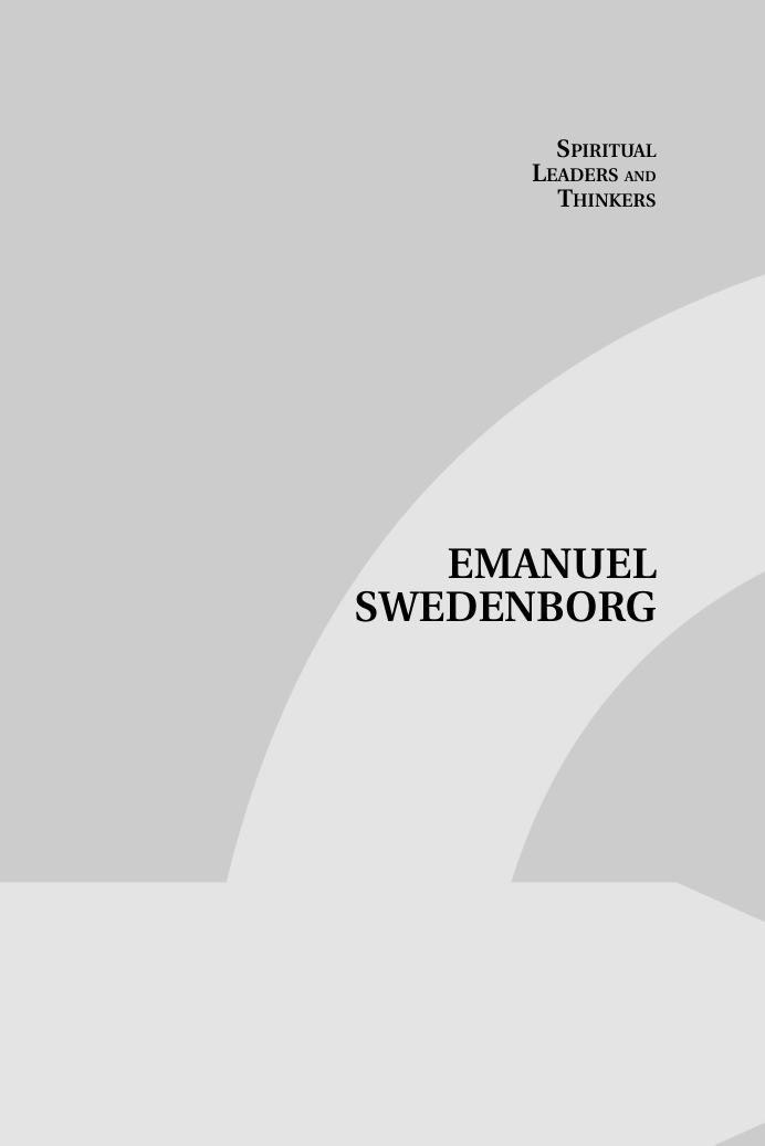 Samuel Willard Crompton - Emanuel Swedenborg (Spiritual Leaders and Thinkers) cover