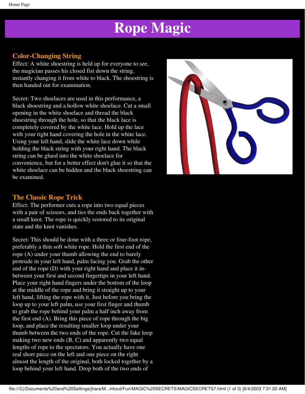 Rope Magic cover