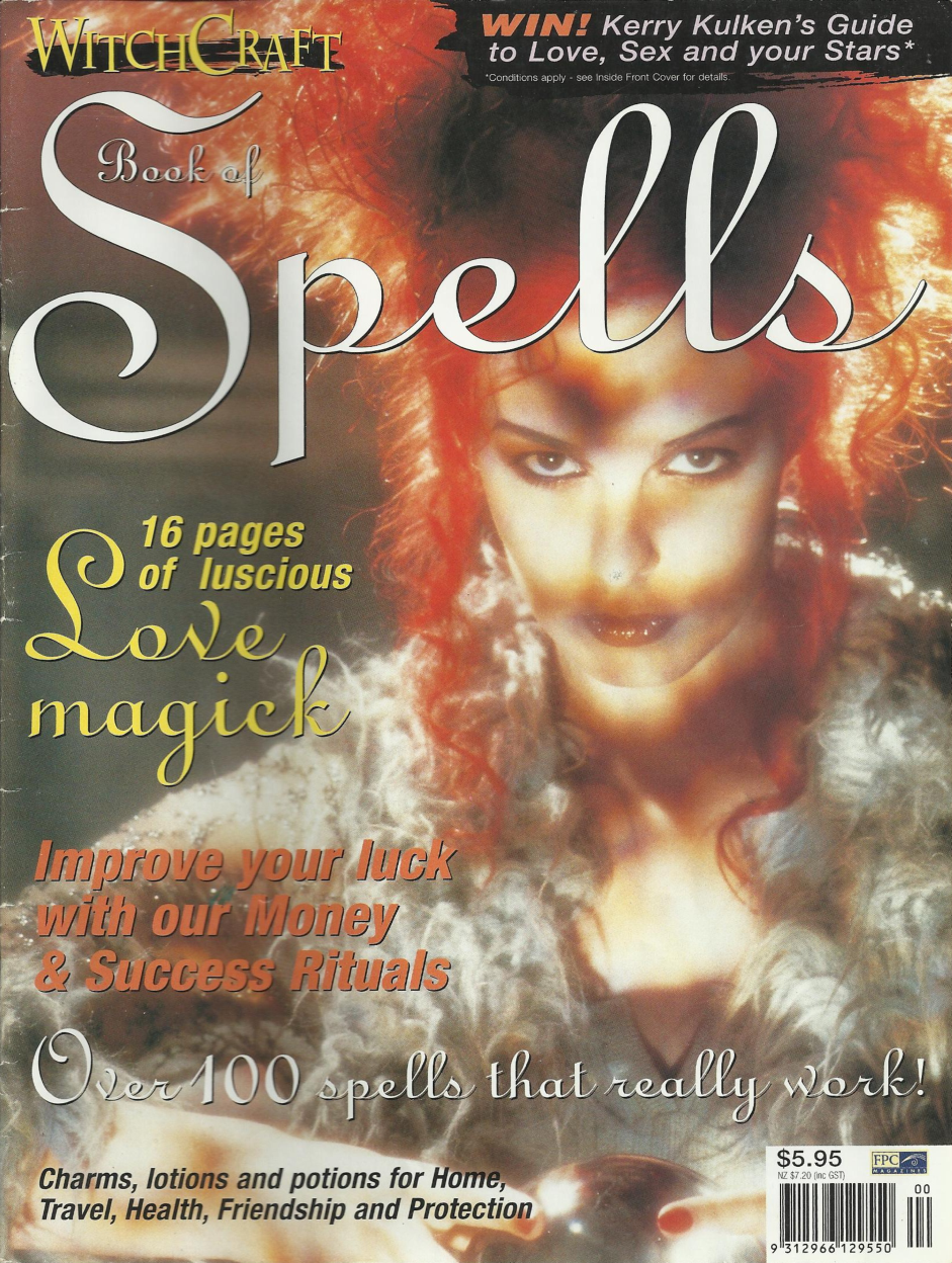 Witchcraft Magazine - Book of Spells cover
