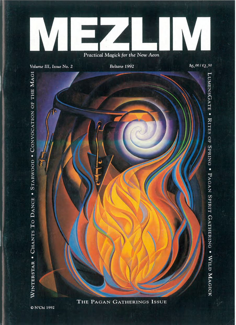 [Vol.3,No.2] Mezlim - Beltane 1992 cover