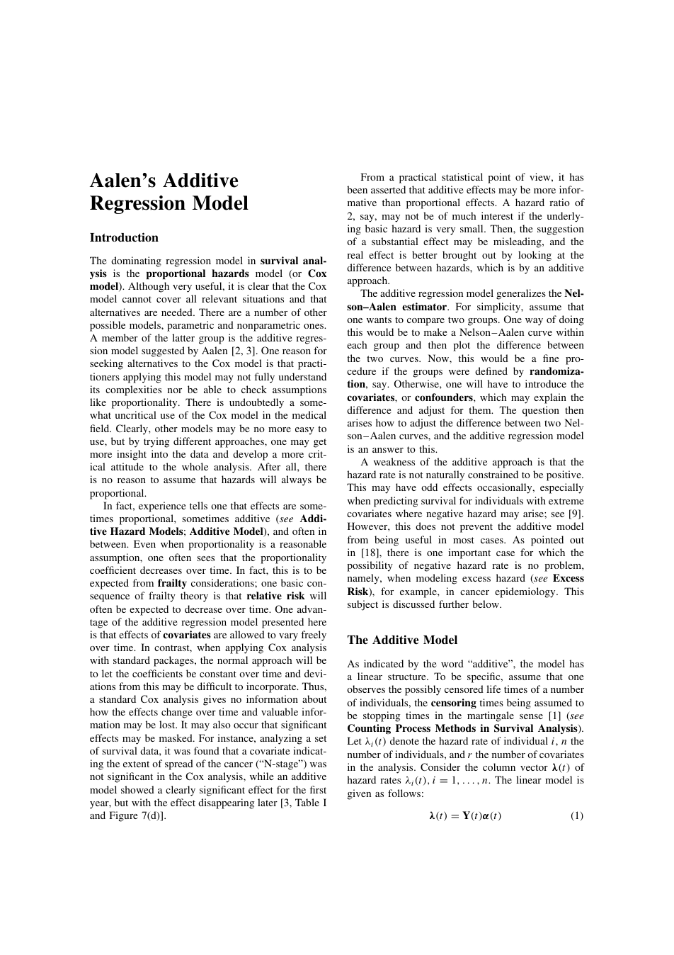 Encyclopedia of Biostatistics cover