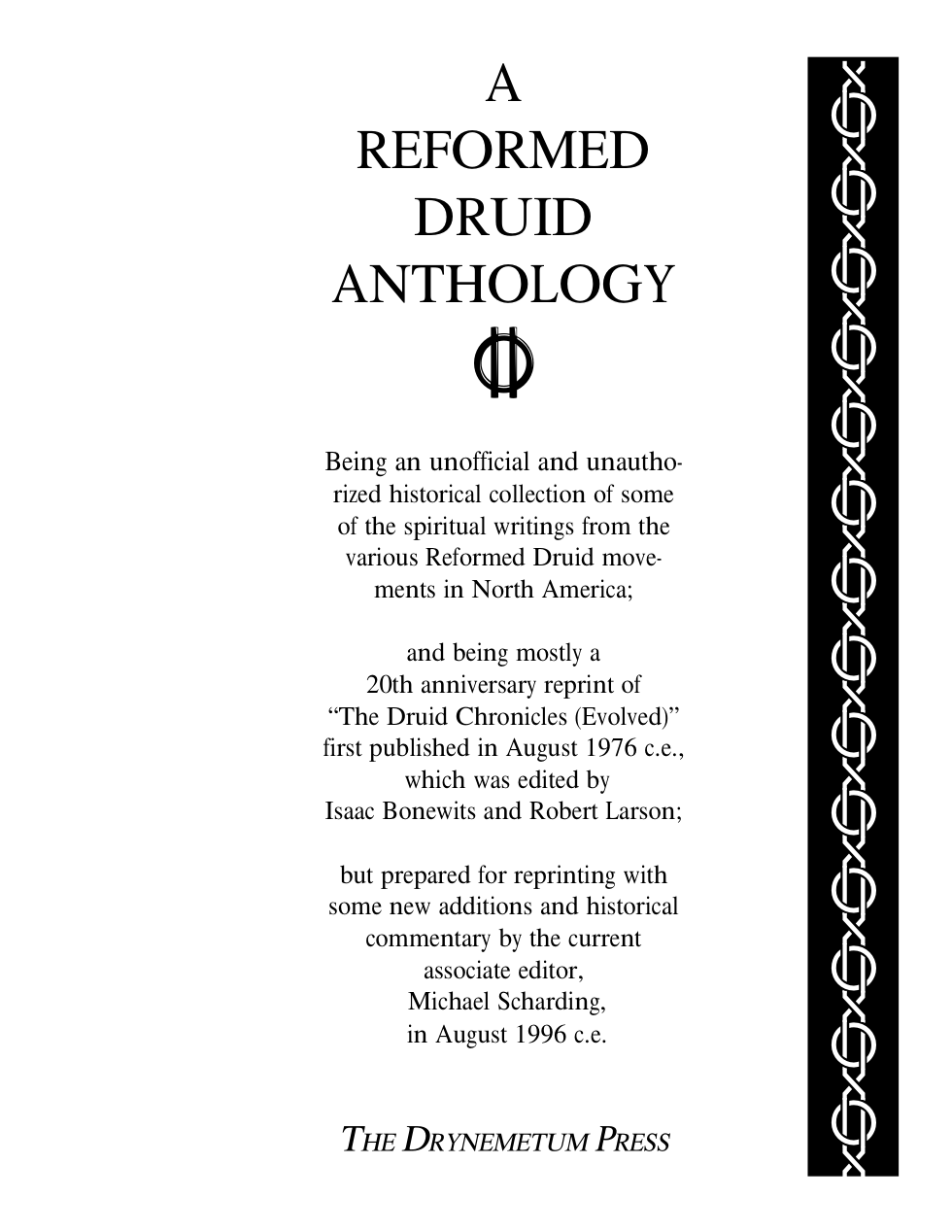 00 Introduction - A Reformed Druid Anthology cover