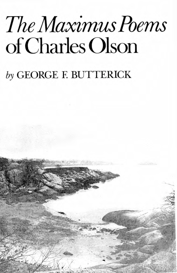 George F. Butterick - A Guide to The Maximus Poems cover