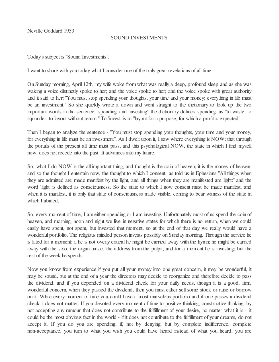 1953.00.00, Sound Investments cover