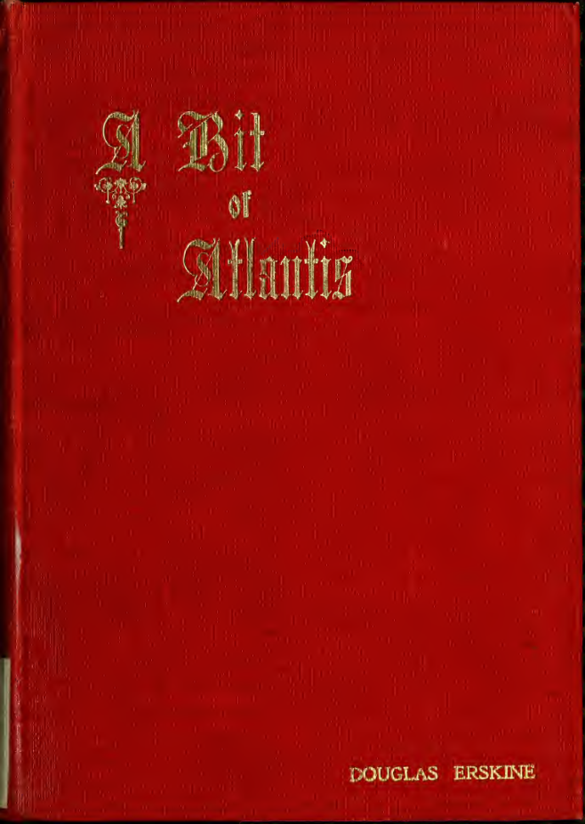 A Bit of Atlantis - D Erskine (1900) cover