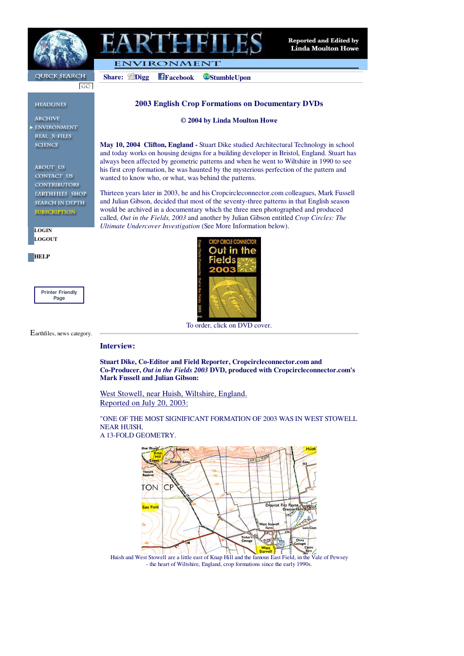 05 09 2004 2003 English Crop Formations on Documentary DVDs cover