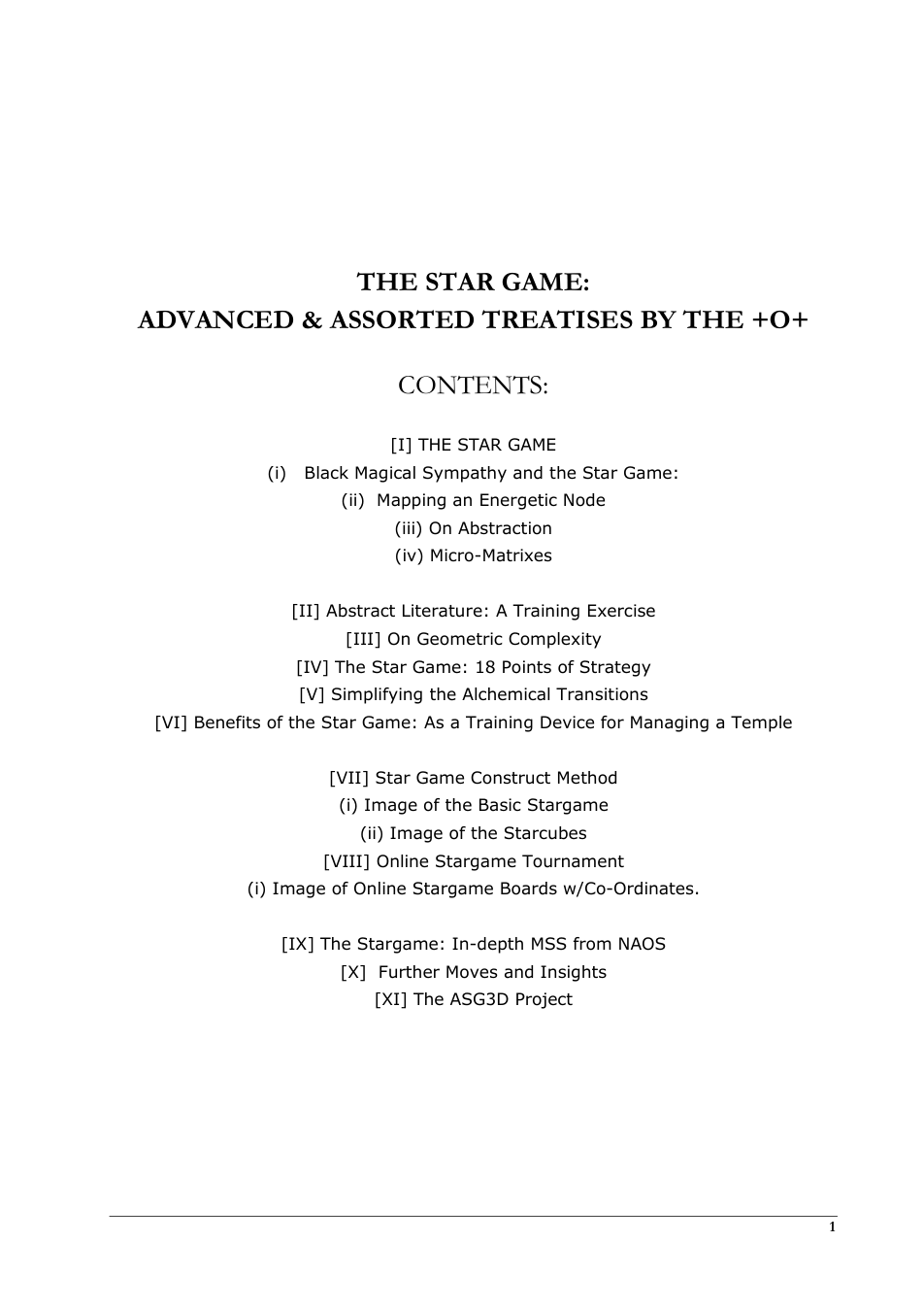 Star Game - Advanced and Assorted Essays cover