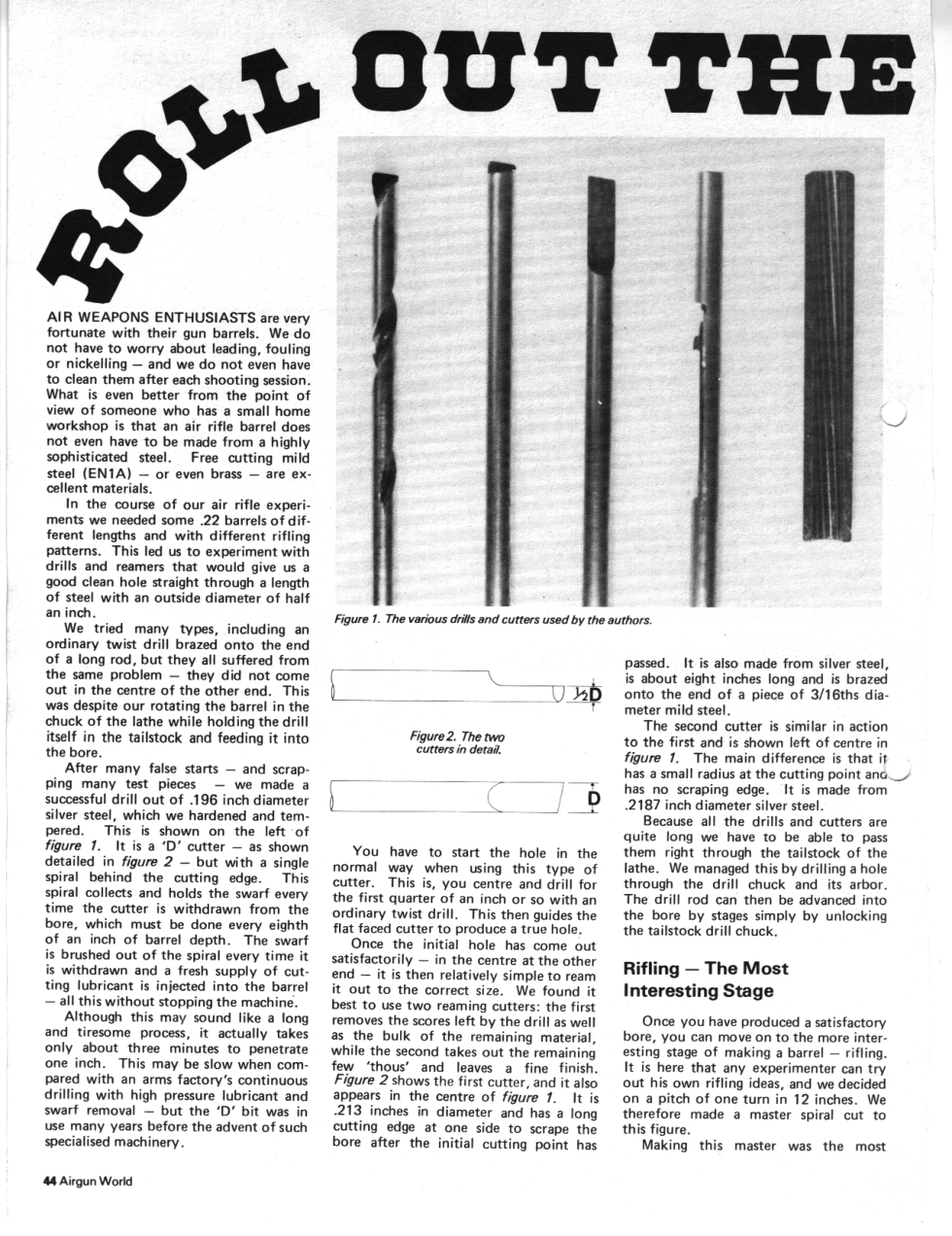 How To Drill And Rifle A Barrel 2 pages cover
