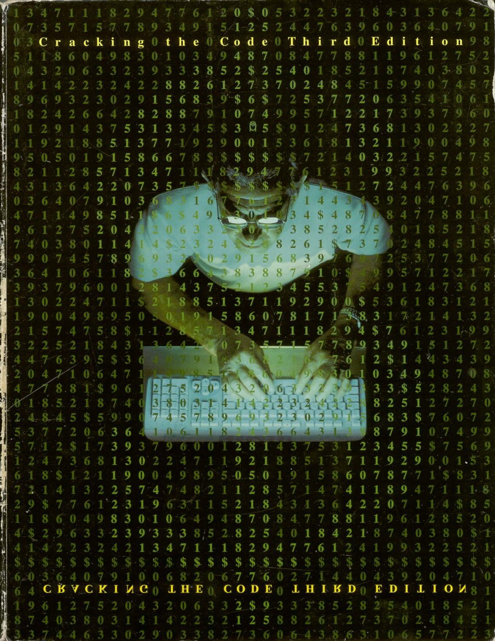Cracking the Code 3 cover