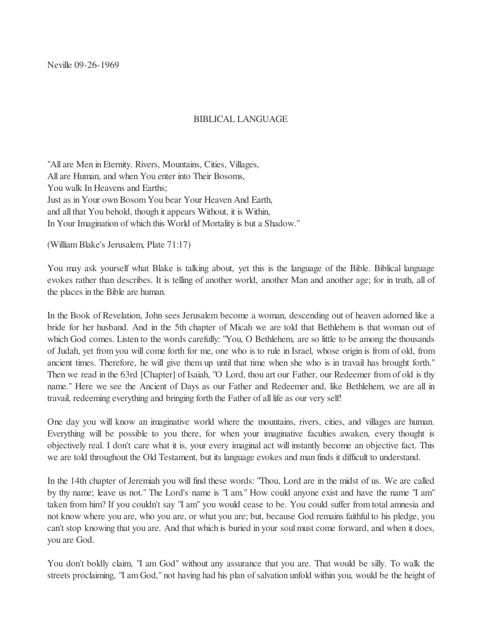 1969.09.26, Biblical Language cover