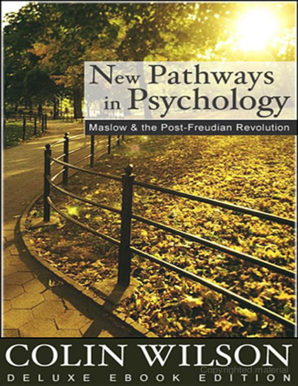 Colin Wilson - New Pathways In Psychology cover