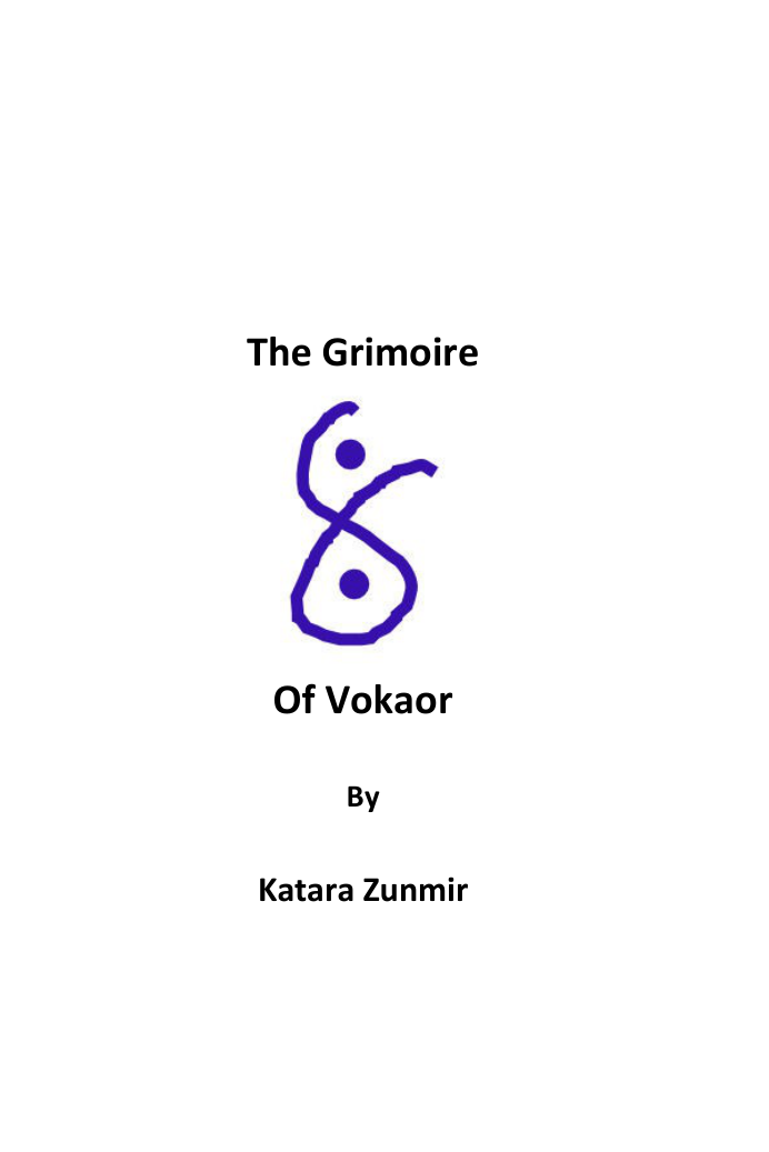 The-Grimoire-of-Vokaor cover