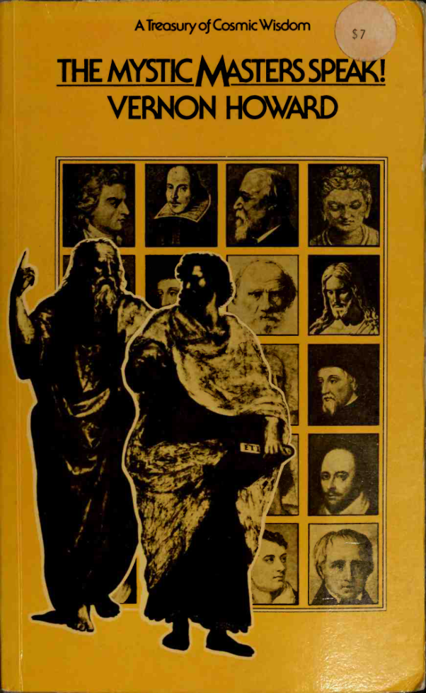 Vernon Howard - Mystic Masters Speak cover